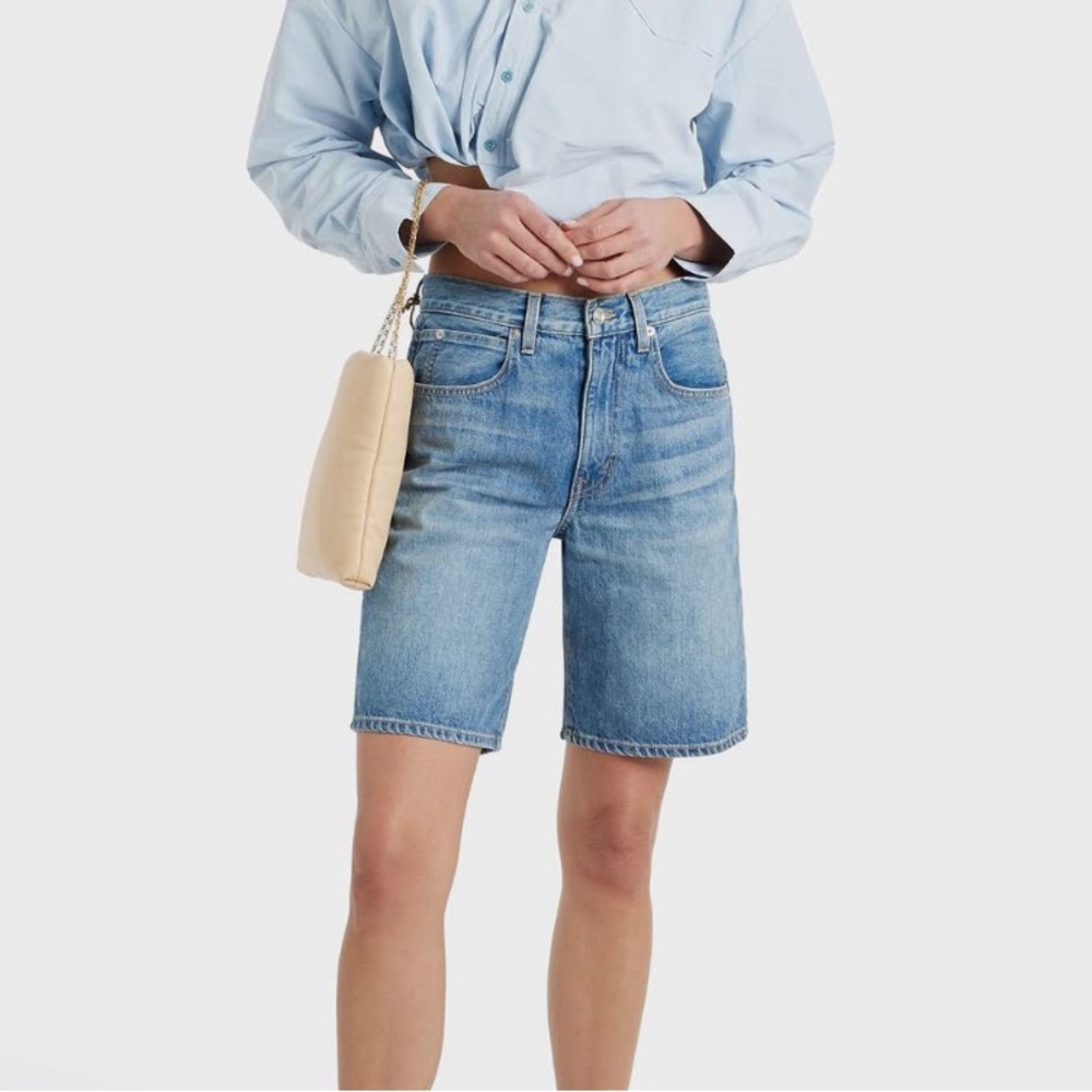 Silverlake London Denim Blue Shorts